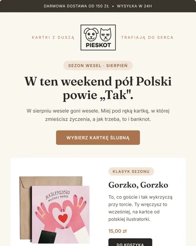 12.08.2026 · W ten weekend pół Polski powie „Tak”.